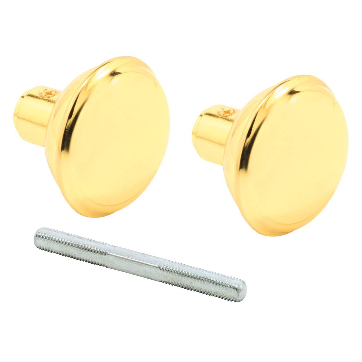 Sld Brass Knobs & Spindle 2 Sld Brass Knobs & Spindle